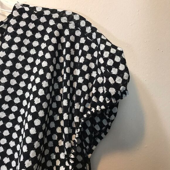 Studio M | Crossover Belted Blouse XL - Picture 6 of 7